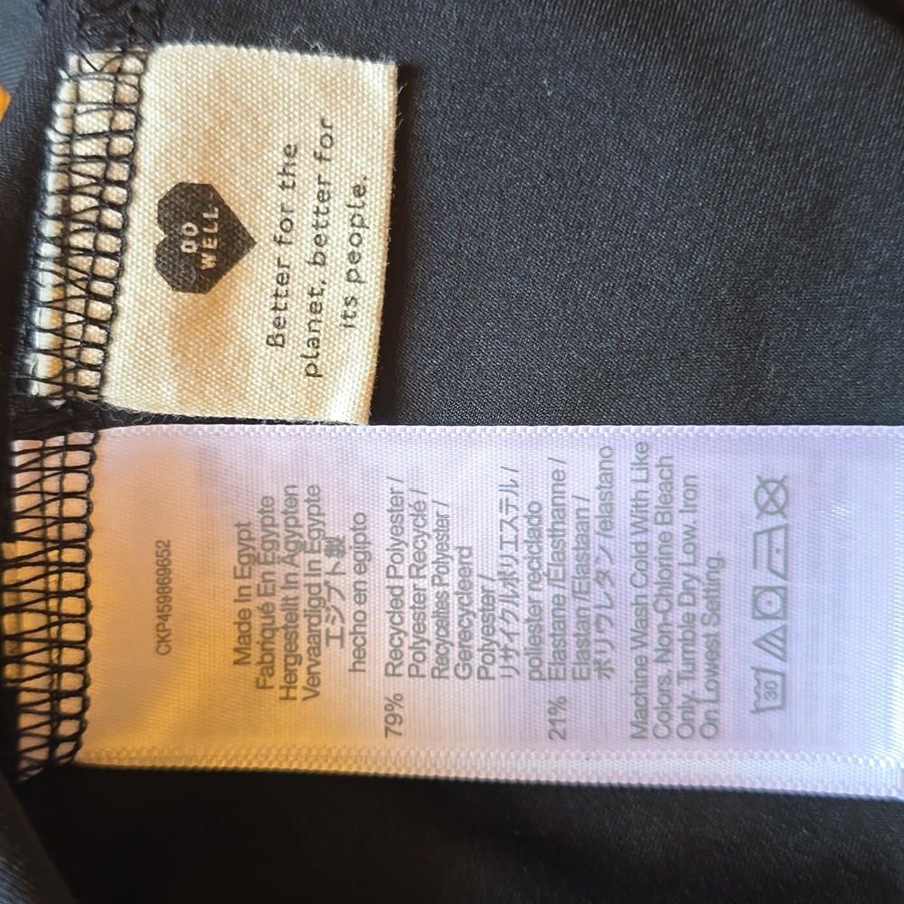 Madewell, MWL Flex Fitness Mini Dress, Black, EUC, Women's S - Picture 10 of 16